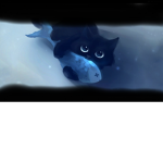 Kitty black paws