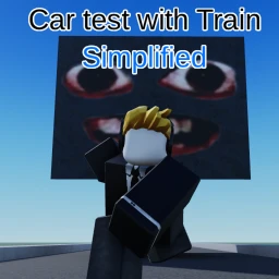 Car Test With Train Simplified icon