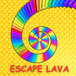 CLIMB STAIRS TO ESCAPE LAVA 🔥