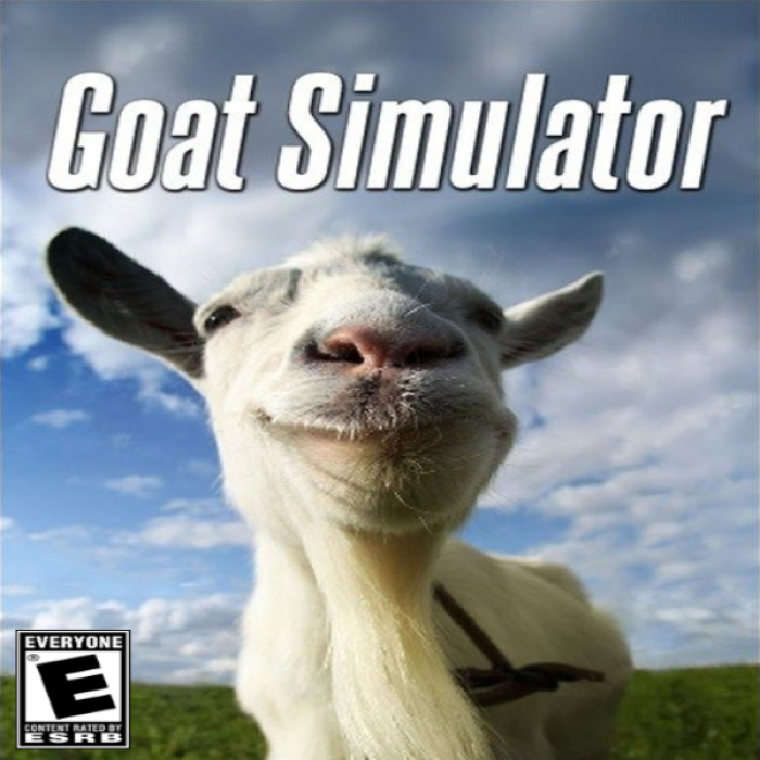 Goat Simulator Game Cover Roblox decal