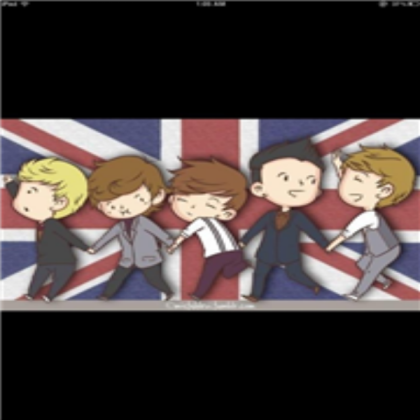 One Direction Chibis Roblox decal