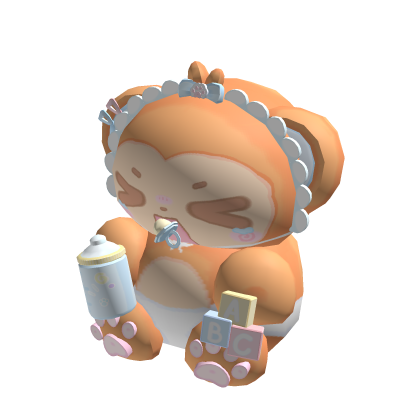 HANDHELD Kawaii Pink Baby Monkey thumbnail