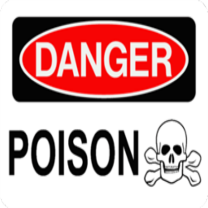 danger sign decal Roblox decal