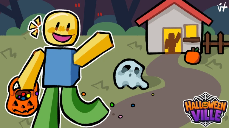 [🎃] Trick or Treat in Halloweenville game thumbnail