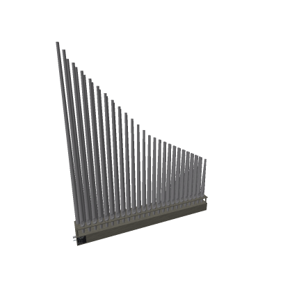Spitzgedeckt Organ Pipe Rank