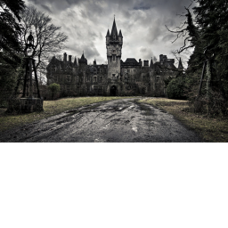 abandoned school