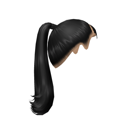 Jayla Sleek Ponytail in Black Roblox item