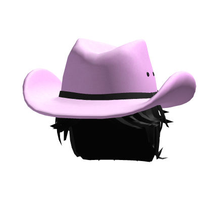 Messy Hair + Cowboy Hat