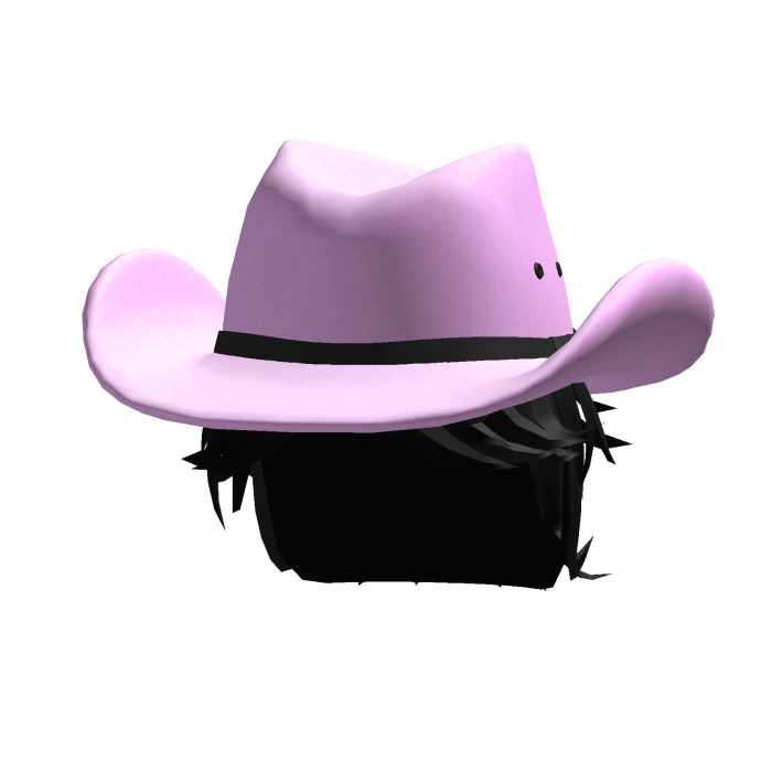 Messy Hair + Cowboy Hat