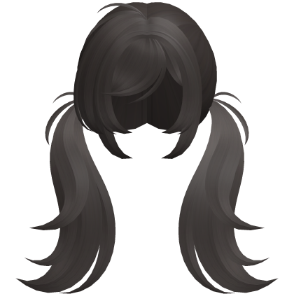dark ash alt spiky moe overgrown pigtails