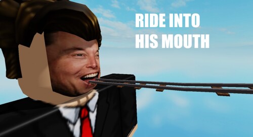 Cart Ride into Elon Musk! 