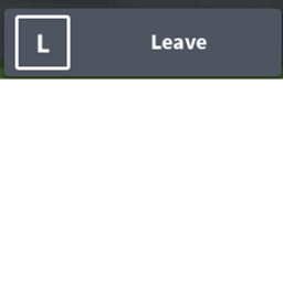 you can't leave the game