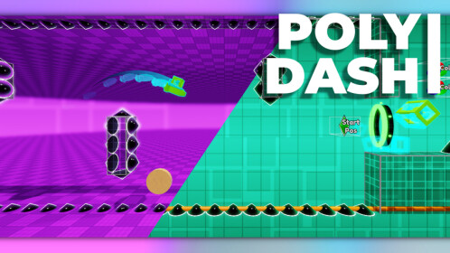 Poly-Dash (Geometrie-Dash) - Roblox