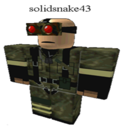 transparent solidsnake43 Roblox decal