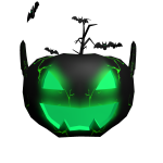 Cursed Green Pumpkin Bat