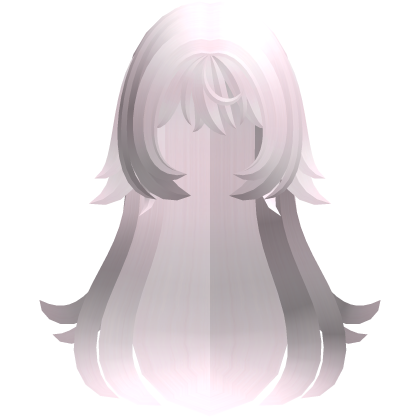 pastel pink moe wispy spiky fluff long hair