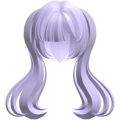 moe thick long fluffy ponytails purple