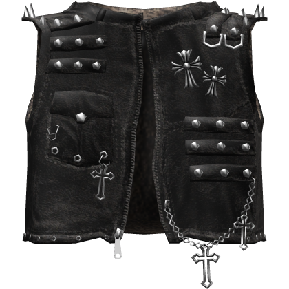 1.0 Emo Goth Punk Vest