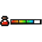 Rainbow 8-Bit HP Bar