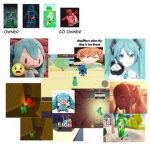 the soft drinks