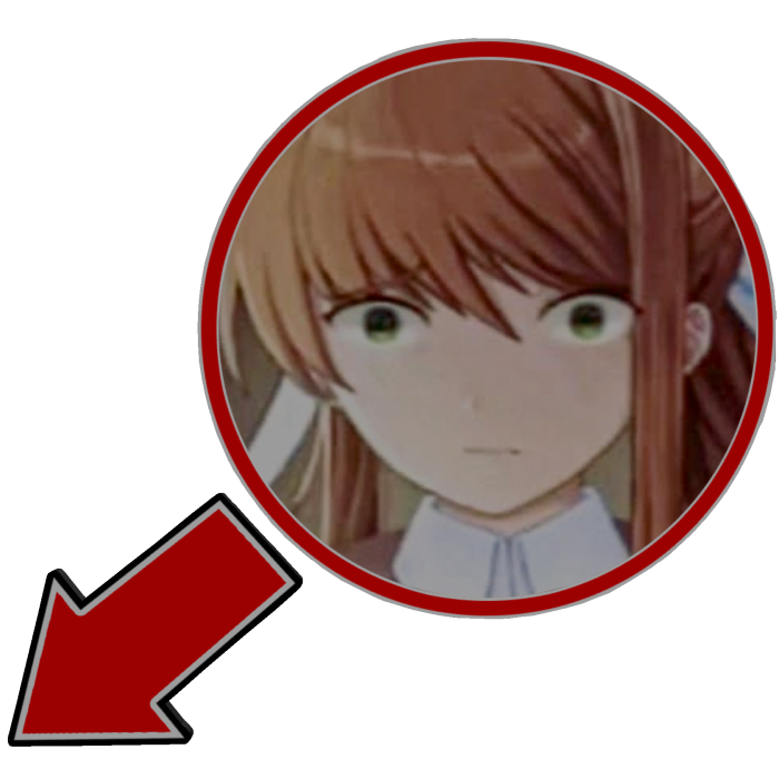 Monica meme Blush Circle DDLC