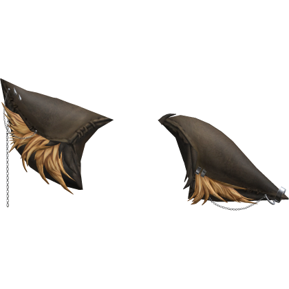 Brown Goth Cat Ears