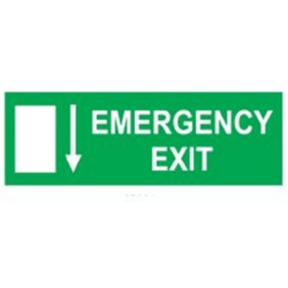 Emergency Exit Sign Roblox decal