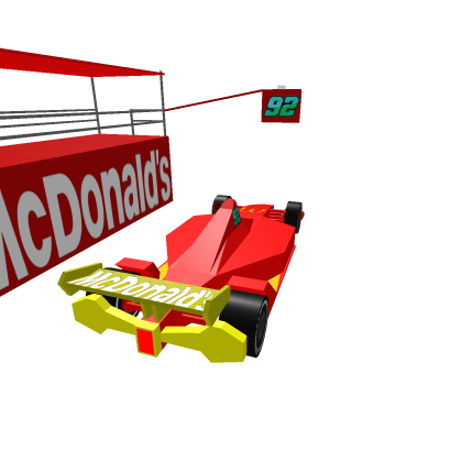 IndyCar mcdonalds car