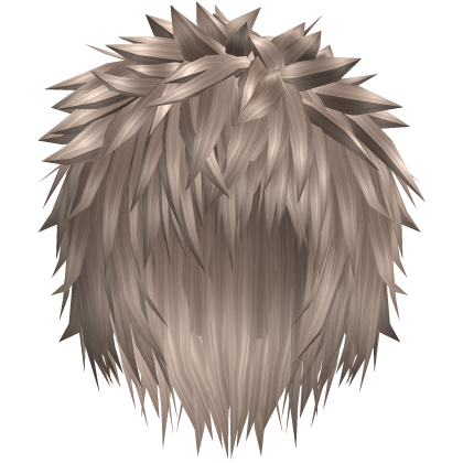 Blonde Messy Anime Spiky Gothic Emo Boy Hair Roblox item