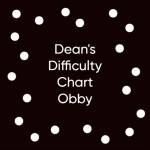 Deans Difficulty Chart Obby