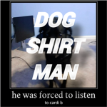 get dog shirt man