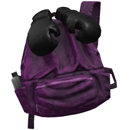 Pink Boxing Glove Grunge Backpack 1.0