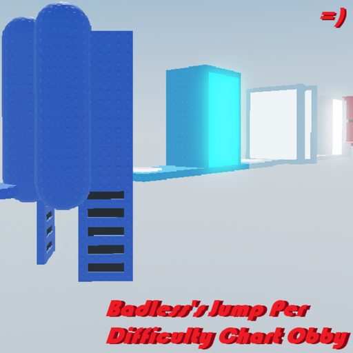 Badless' Jump Per Difficulty Chart Obby