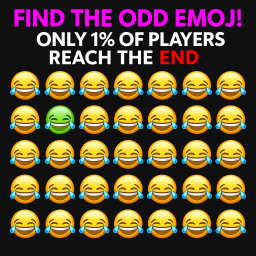 Find The Wrong Emoji Quiz!
