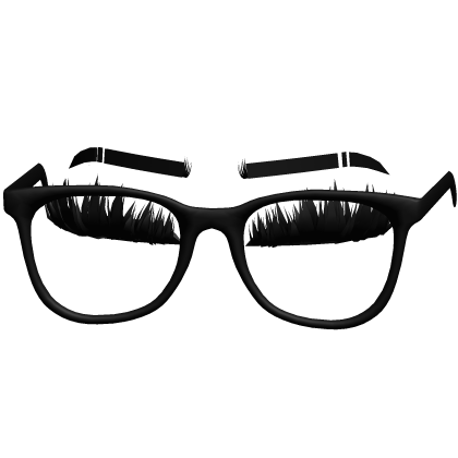 ♡ punk lashes w glasses Roblox item