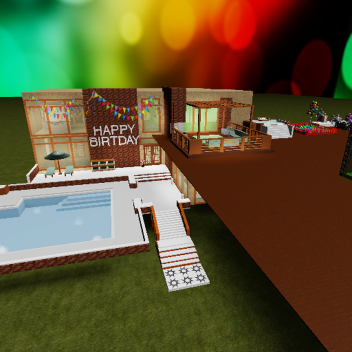 Celebrate your birthday here (Happy Birthday)