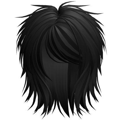 Short Fluffy Scene Blowout Black