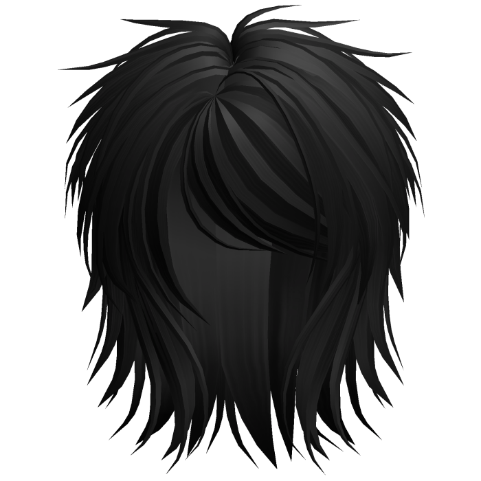 Short Fluffy Scene Blowout Black