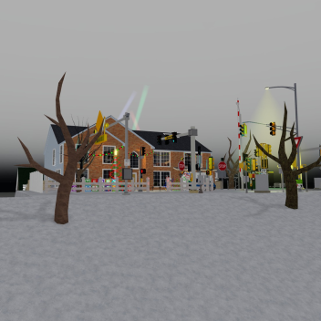My Roblox house with ceiling fans