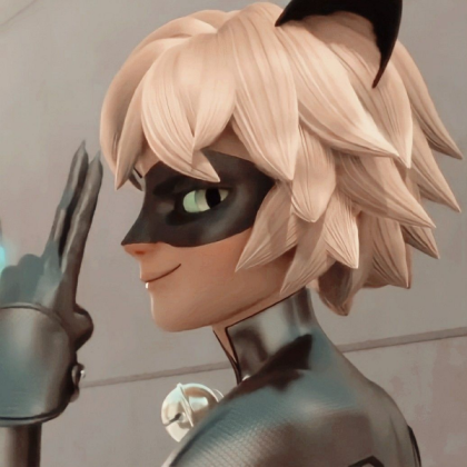 Cat Noir UwU Roblox decal