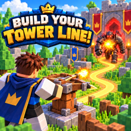 Build Your Tower Line! [TOWER DEFENSE]