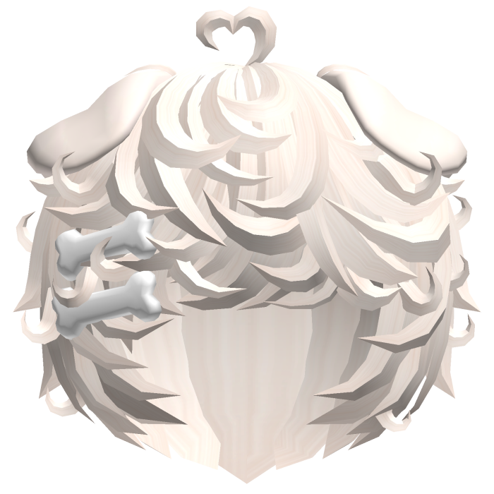 🦴 cute platinum kawaii curly messy puppy boy hair