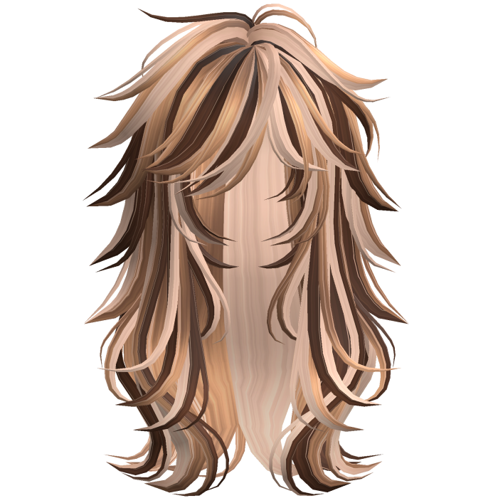 Scene Wispy Flared Wolfcut Strawberry Chocolate