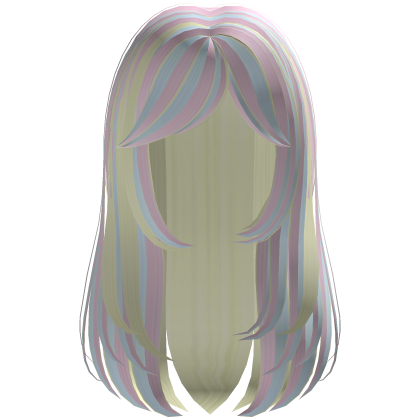 Wispy Wavy Casual Hair (Confetti) Roblox item