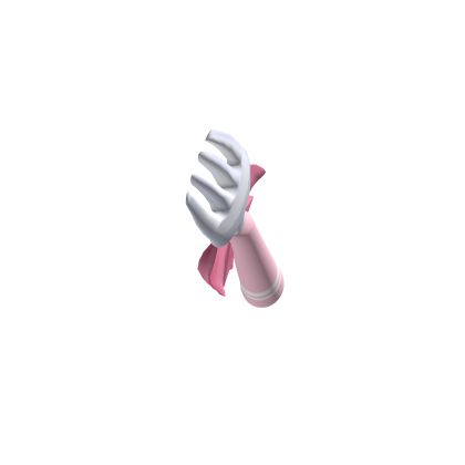 Holdable fork in pink with bow/ribbon 🎀 thumbnail