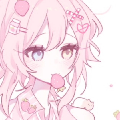 Cute anime Kawaii girl Roblox decal