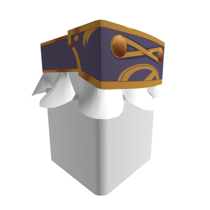 White, yellow & purple Chrono Genesis L arm R6 Roblox item