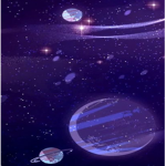 Seven Spacely Diamonds