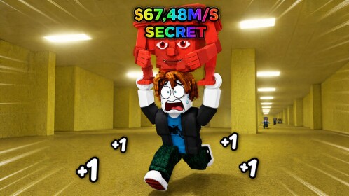 ⚡️+1 Speed Backrooms Run for Brainrots