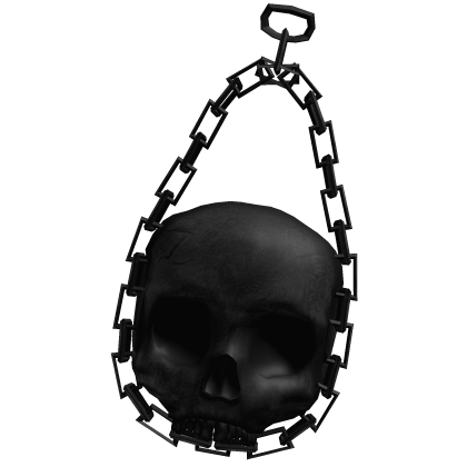 Black Grunge Skull Waist Chain [Right] Roblox item